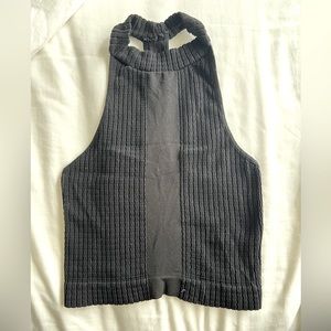 Free People Ribbed Crop Top [Sz. M/L]